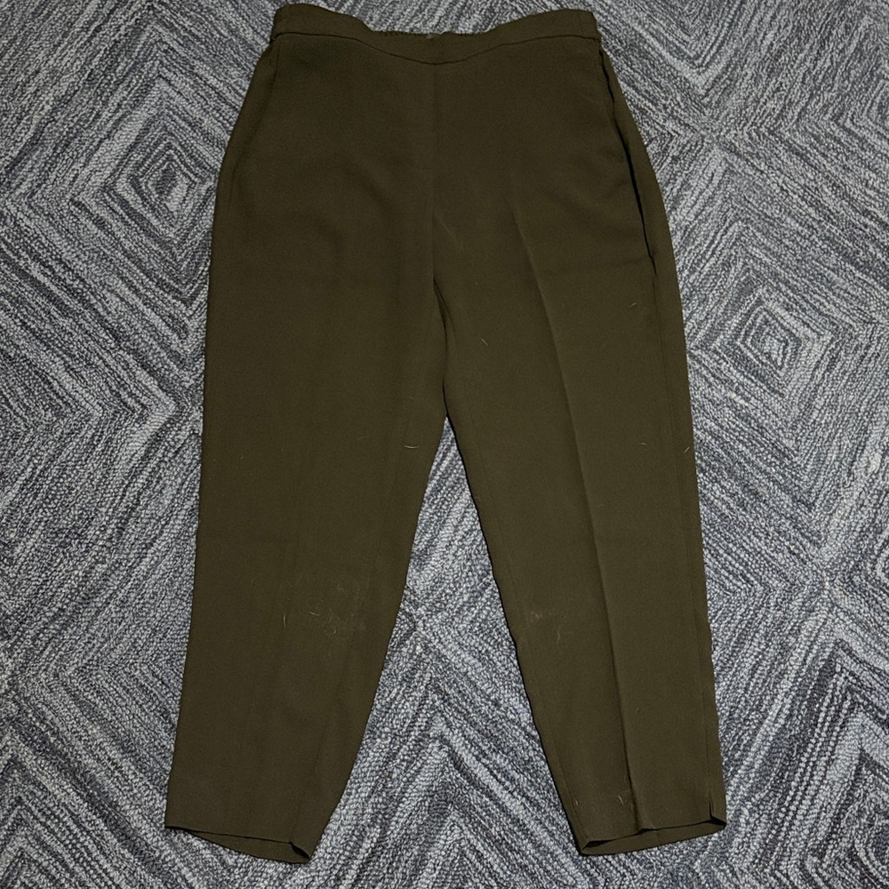 J.Crew Jamie ankle pant with Stretch waist black